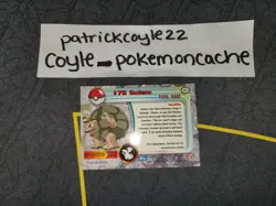 Golem #76 Pokemon Topps Series 1 Card (Blue Label) MP - Image 2