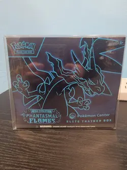 Pokemon TCG - Mega Evolution: Phantasmal Flames ETB w/protector (PC Exclusive) - Image 1