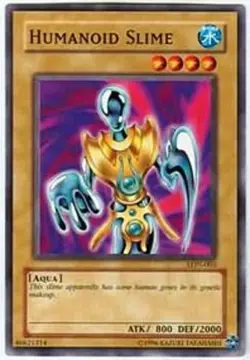 Damaged, English Yu Gi Oh Humanoid Slime - LON-003 - Common - Unlimited Edition - Image 1