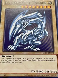 3x Blue-Eyes White Dragon | SDK Art | LDK2-ENK01 | NM | Common | YuGiOh! - Image 2