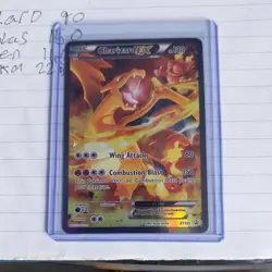 Pokemon TCG Charizard EX XY121 Black Star Promo Holo Card - Image 3