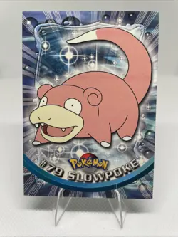 Topps Series 2 1999 TV Animation Ed SLOWPOKE #79 Pokemon Character Card - Image 1
