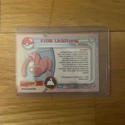 Pokemon Topps TV Animation Card #108 Lickitung - Image 2
