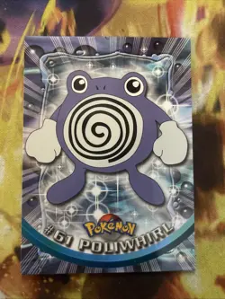 Pokemon Card - Poliwhirl - 61 -lp - Topps Blue - Image 1