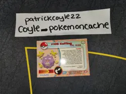 Koffing #109 Pokemon Topps Series 2 Card LP - Image 2