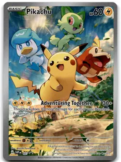 Pikachu - Promo SV: Scarlet & Violet Promo Cards 027 NM - Image 1