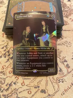 Foil - Sokka and Suki (Borderless) - 71 - NM - EN - Image 1