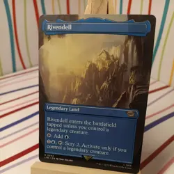 Rivendell (Borderless) Universes Beyond: the Lord of the Rings MTG NM - Image 1