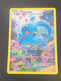 CARTE POKEMON MANAPHY XY113 FR HOLO XY PROMO - TBE - Image 1