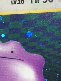 Ditto Pokemon 1997 Holo Fossil Japanese 132 NM- - Image 3