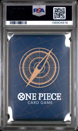 2025 ONE PIECE OP13 058 CARRYING ON HIS WILL MONKEY D LUFFY TREASURE RARE PSA 10 - Image 2