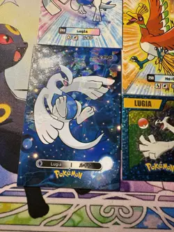 8 Lugia & Ho-Oh Cracked Ice Holo Different Non-TCG Set Pokemon Cards & 1 Sticker - Image 4