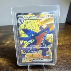Pokemon Cynthia's Garchomp ex 215/182 Sv10 Destined Rivals Holo Card - Image 1