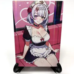 Genshin Impact Noelle Sexy Anime Waifu Girl Doujin Lewd Goddess Story Art Card - Image 2