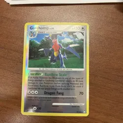 Pokemon Garchomp TCG Reverse Holo Rare Card 9/123 Mysterious Treasures - Image 1