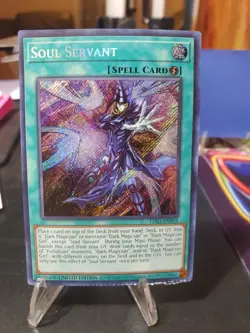 Yu-Gi-Oh! Soul Servant LDS3-EN095 Legendary Duelists: Season 3 Secret Rare Card - Image 2