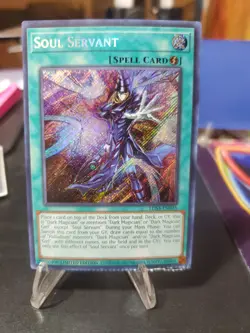 Yu-Gi-Oh! Soul Servant LDS3-EN095 Legendary Duelists: Season 3 Secret Rare Card - Image 3