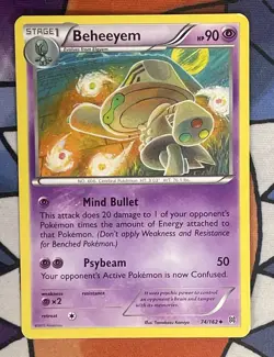 Beheeyem 74/162 Uncommon - Pokemon XY Break Through Card - Image 1