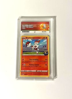 Pokemon TCG Scorbunny Promo Card On the Ball Futsal, 004/005 ACE 9 - Image 1