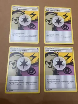 Pokemon Ultra Prism Unit Energy LPM 138/156 Cards 4x Playset x4 Uncommon LP - Image 1