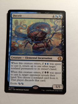 Deceit Lorwyn Eclipsed Regular MTG Magic 212 Near Mint - Image 1