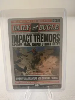 MTG Magic the Gathering Impact Tremors (1999) (rainbow foil) SLD NM - Image 1