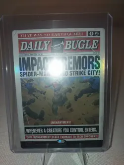 MTG Magic the Gathering Impact Tremors (1999) (rainbow foil) SLD NM - Image 2