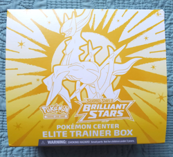 Pokemon Center Brilliant Stars EMPTY Elite Trainer Box ETB - No promo/boosters - Image 1