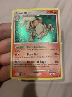 Arcanine (#1/111) - Holofoil DP - Rising Rivals HP Pokemon - Image 4