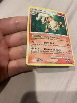 Arcanine (#1/111) - Holofoil DP - Rising Rivals HP Pokemon - Image 5