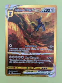 Origin Forme Dialga VSTAR Secret GG68/GG70 Pokemon Crown Zenith Galarian Gallery - Image 3