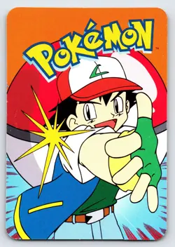 Tangela #114 Pokemon Vending Prism Holo Sticker Card Nintendo Authentic - Nm/Vlp - Image 2