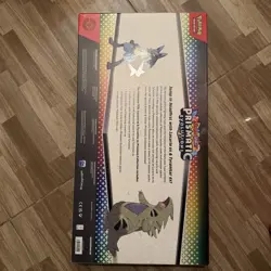 Pokemon TCG SV Prismatic Evolutions Lucario EX & Tyranitar EX Premium Collection - Image 2