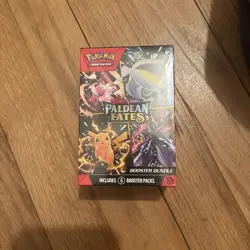Pokemon TCG Scarlet & Violet Paldean Fates Booster Bundle Box 6 Packs - Image 1