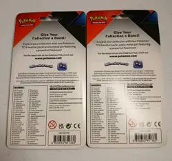 (2) Pokemon Evolving Skies & Chilling Reign 2 pack Blister with Pin NEW & SEALED - Image 2