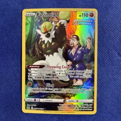 Pokemon TCG Passimian SWSH12: Silver Tempest Trainer Gallery TG08/TG30 Holo NM - Image 1