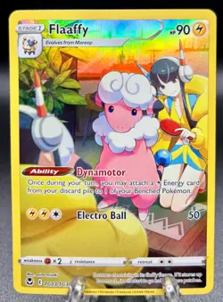 Pokemon TCG SWSH12: Silver Tempest Trainer Gallery Flaaffy TG03/TG30 - Image 1