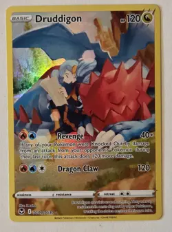 Pokemon TCG- Druddigon Trainer Gallery TG09/TG30 - Silver Tempest NM/M - Image 1