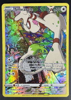 Smeargle TG10/TG30 Holo Rare - Silver Tempest Trainer Gallery - Pokemon TCG - NM - Image 1