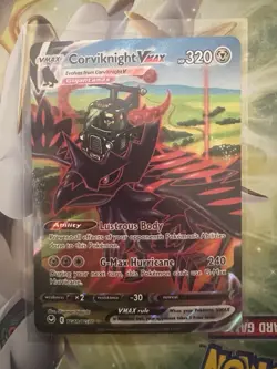 Pokemon TCG Corviknight VMAX SWSH12 Silver Tempest Trainer Gallery TG19/TG30NM/M - Image 1