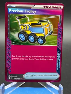 Pokemon Surging Sparks Precious Trolley 185/191 ACE SPEC Rare - Image 1