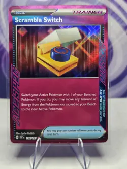 Pokemon Scramble Switch 186/191 Surging Sparks ACE SPEC Ultra Rare Holo NM - Image 1