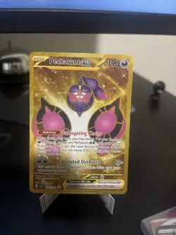 Pokemon Pecharunt ex Gold Secret Rare Holo Sv: Shrouded Fable 095/064 English - Image 1