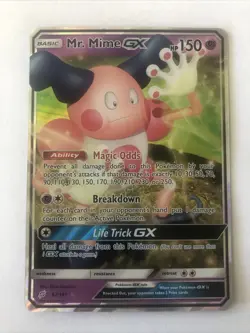 Mr. Mime GX 67/181 Ultra Rare - 2019 Pokemon Team Up NM - Image 1