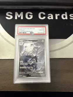 2025 POKEMON MEG EN-MEGA EVOLUTION ILLUSTRATION RARE #150 STEELIX PSA 10 - Image 1