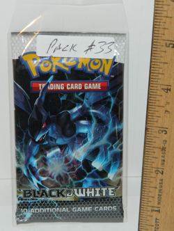 Pokemon Black & White Base Pack TCG New Sealed Booster Zekrom Art 10 cards - Image 3