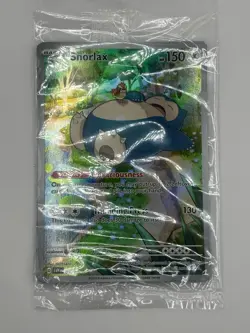 SEALED Snorlax #051 Scarlet & Violet: 151 Promo Holo Pokemon Card #051 NM - Image 1