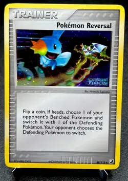 Pokemon Reversal 88/115 LP Reverse Holo Ex Unseen Forces Stamped Pokemon Card! - Image 1