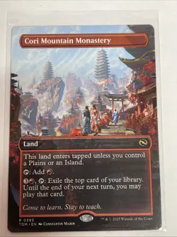 Cori Mountain Monastery (Borderless) Tarkir: Dragonstorm #393 Rare - Image 1