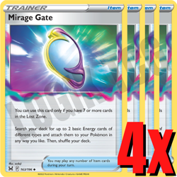 4x Mirage Gate 163/196 x4 - Lost Origin - Pokemon TCG - Playset - Image 1